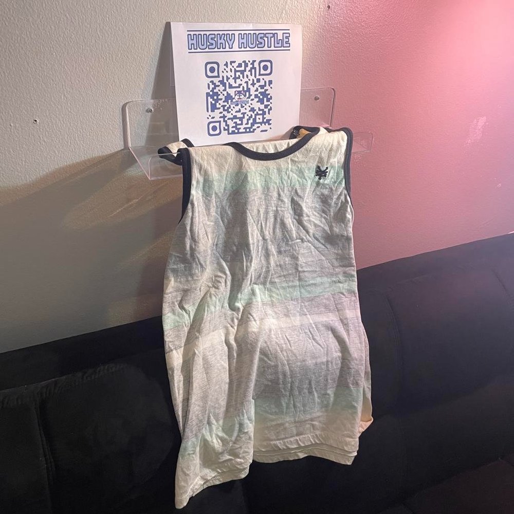 Zoo York Mint Striped Men's Tank Top (Medium)